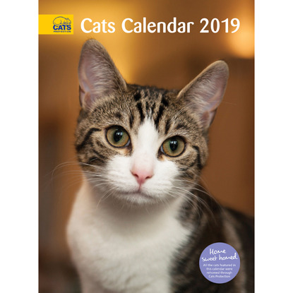 Cats Protection cats calendar 2019