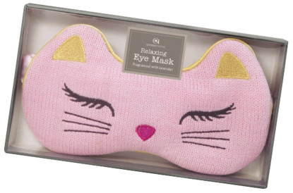 pink cat eye mask