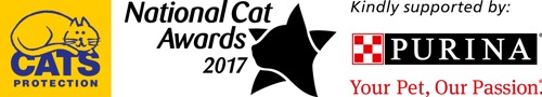 Cats Protection National Cat Awards 2017 Purina logo