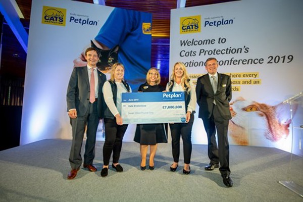 Petplan® raises £7 million for Cats Protection and cats like Chesney