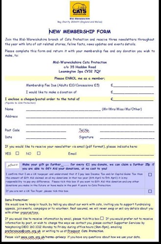 New Membership Form