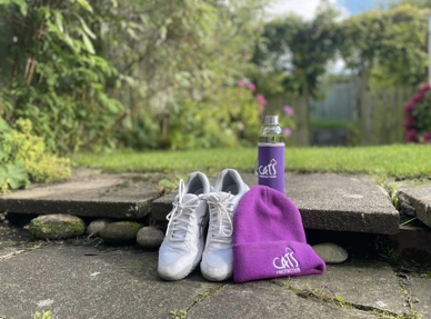 Beanie, Bottle & Trainers 2