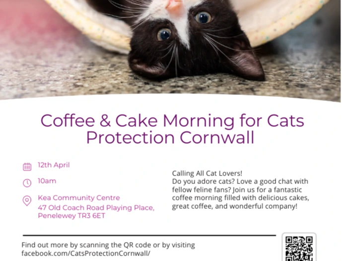 COFFFEE, CAKE & CAT LOVERS