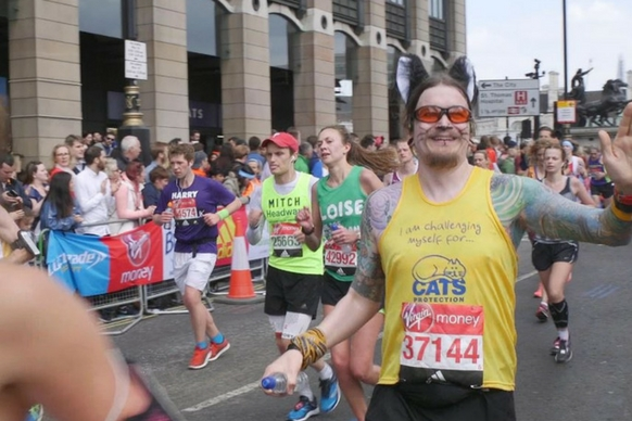 Take on a marathon challenge for Cats Protection in 2019